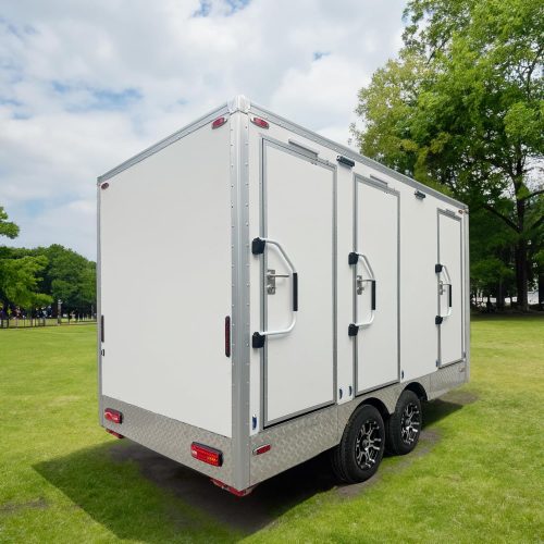 Luxury Restroom Trailer with Bathroom Portable Toilets for Camping and Travel