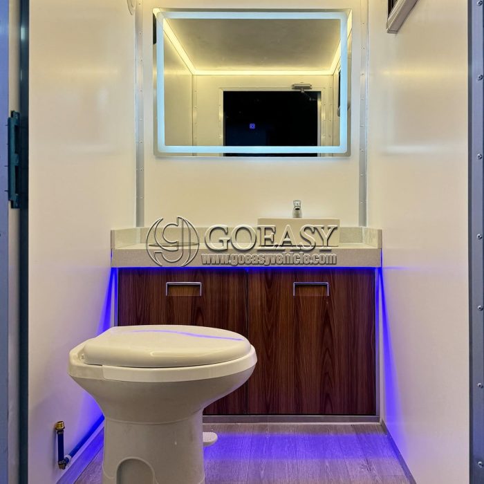 Restroom Trailers for Sale 4 Station Mobile Toilet Trailer