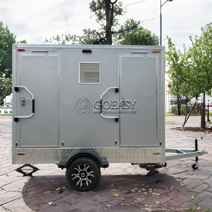 Toilet Trailer | Portable Restroom Trailer | Portable Toilet Trailer for Camping For Sale - Image 3